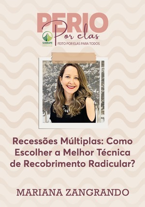 Cover for Perio Por Elas: Recessões Múltiplas: Como Escolher a Melhor Técnica de Recobrimento Radicular?