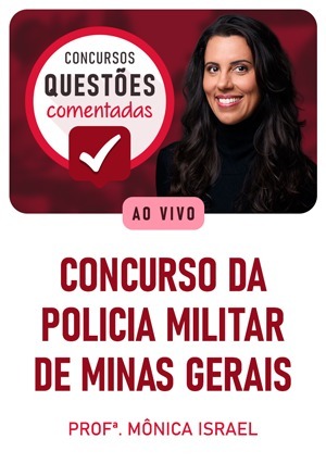 Cover for Ao Vivo: Questões Comentadas para o Concurso da Policia Militar de Minas Gerais