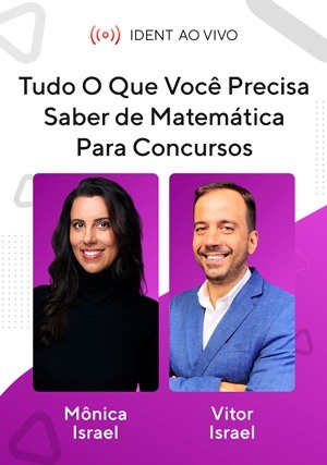 Cover for Ao Vivo: Tudo o que você precisa saber de Matemática para concursos
