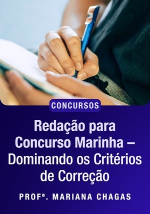 Cover for Redação Para Concurso Marinha – Dominando os Critérios de Correção