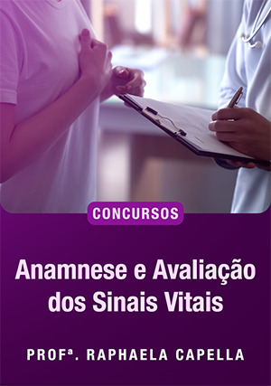 Cover for Anamnese e Avaliação dos Sinais vitais Para Concursos