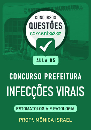 Cover for Questões Comentadas Concurso Prefeituras – Infecções virais - Aula 5