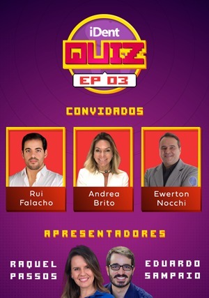 Cover for iDent Quiz com Andrea Brito, Ewerton Nocchi Conceição e Rui Falacho